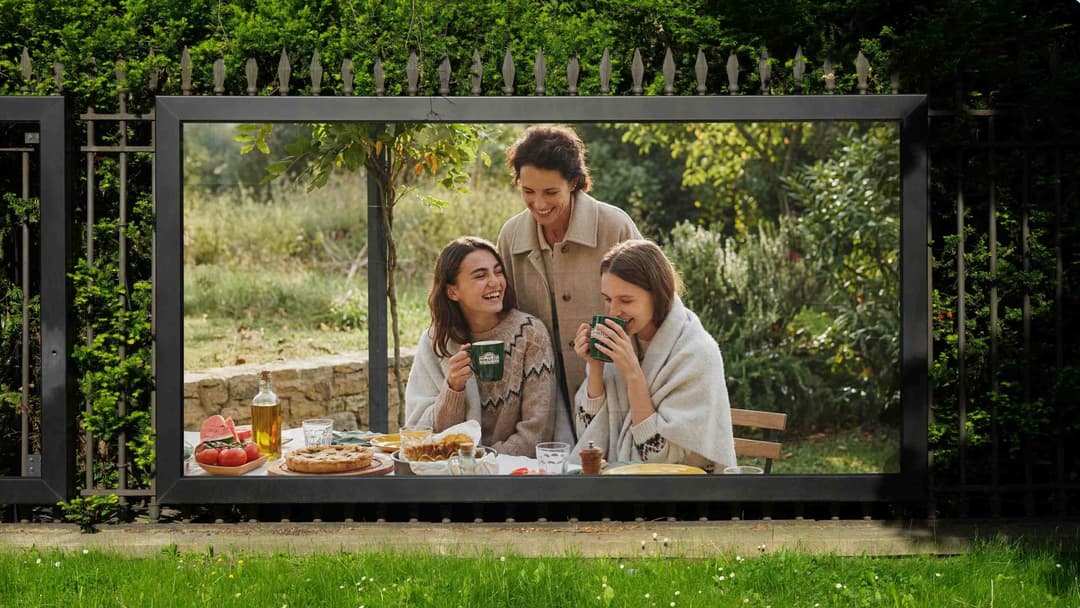 Billboard in the park