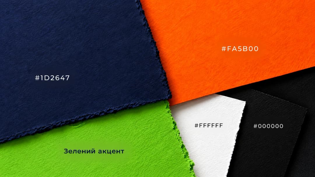 Brand color palette