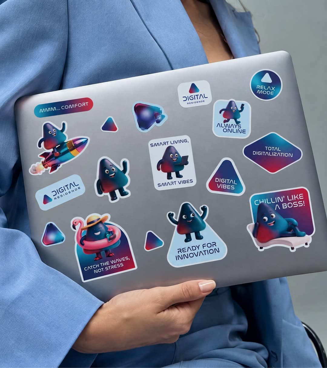 Characters and stickers
