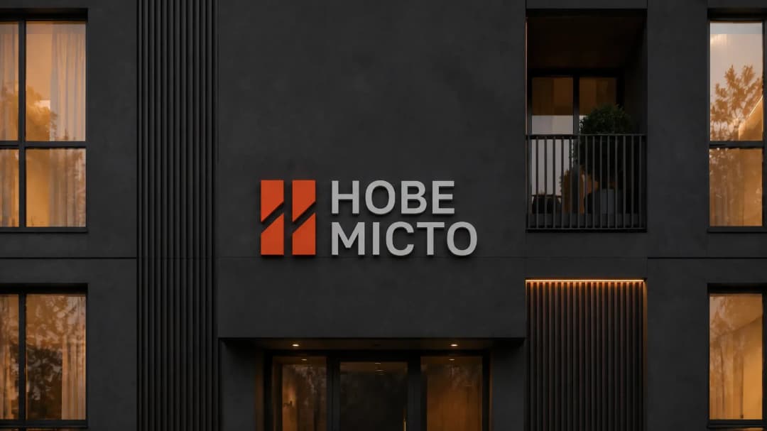 Logo in space