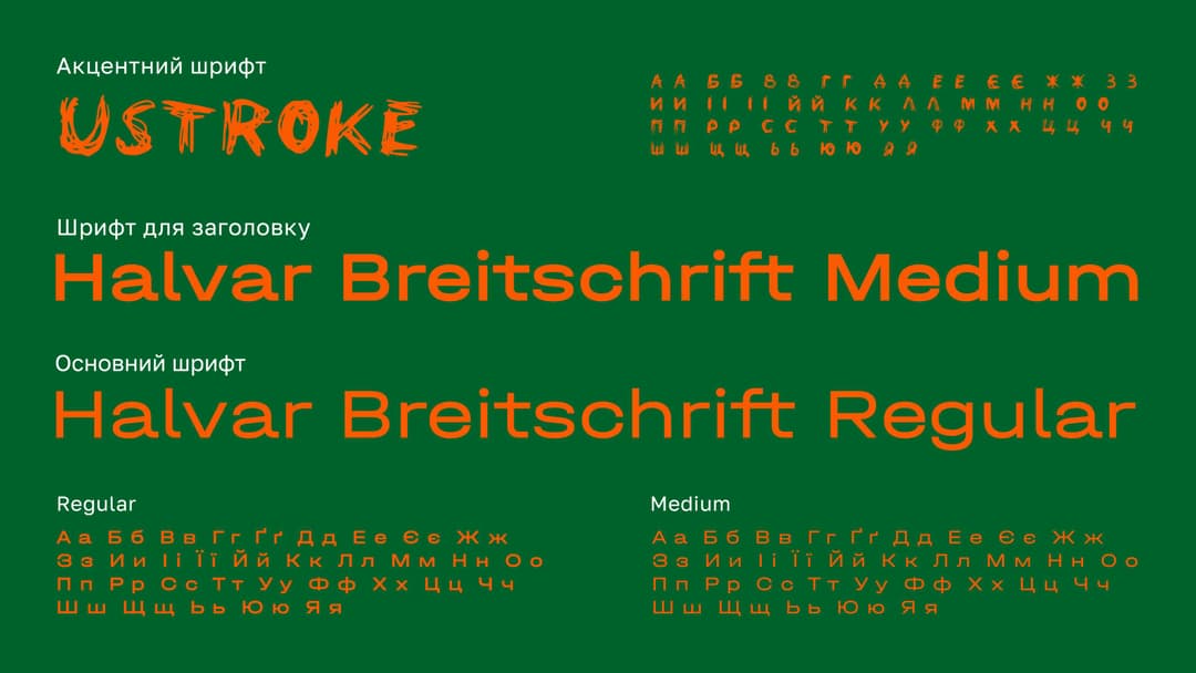 Brand typography