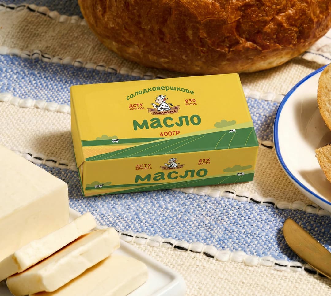 Butter packaging