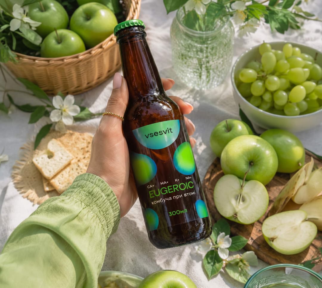 Kombucha label