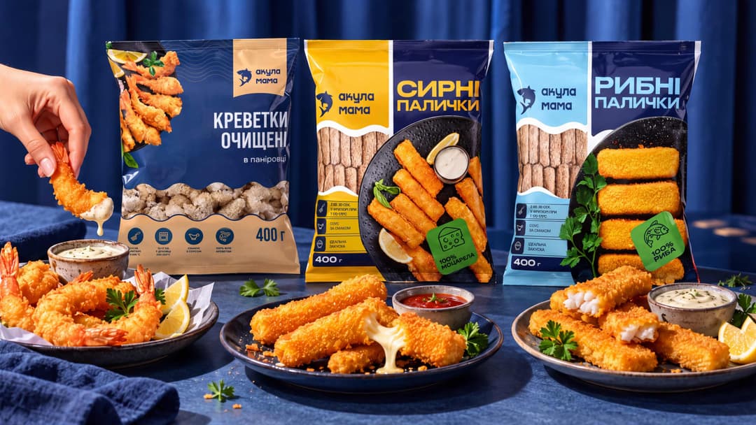 Frozen convenience foods