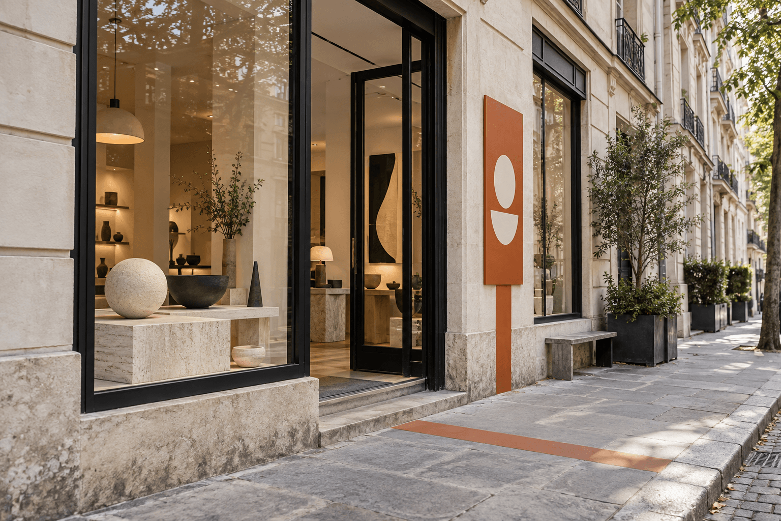 Illustrative identity application: urban space