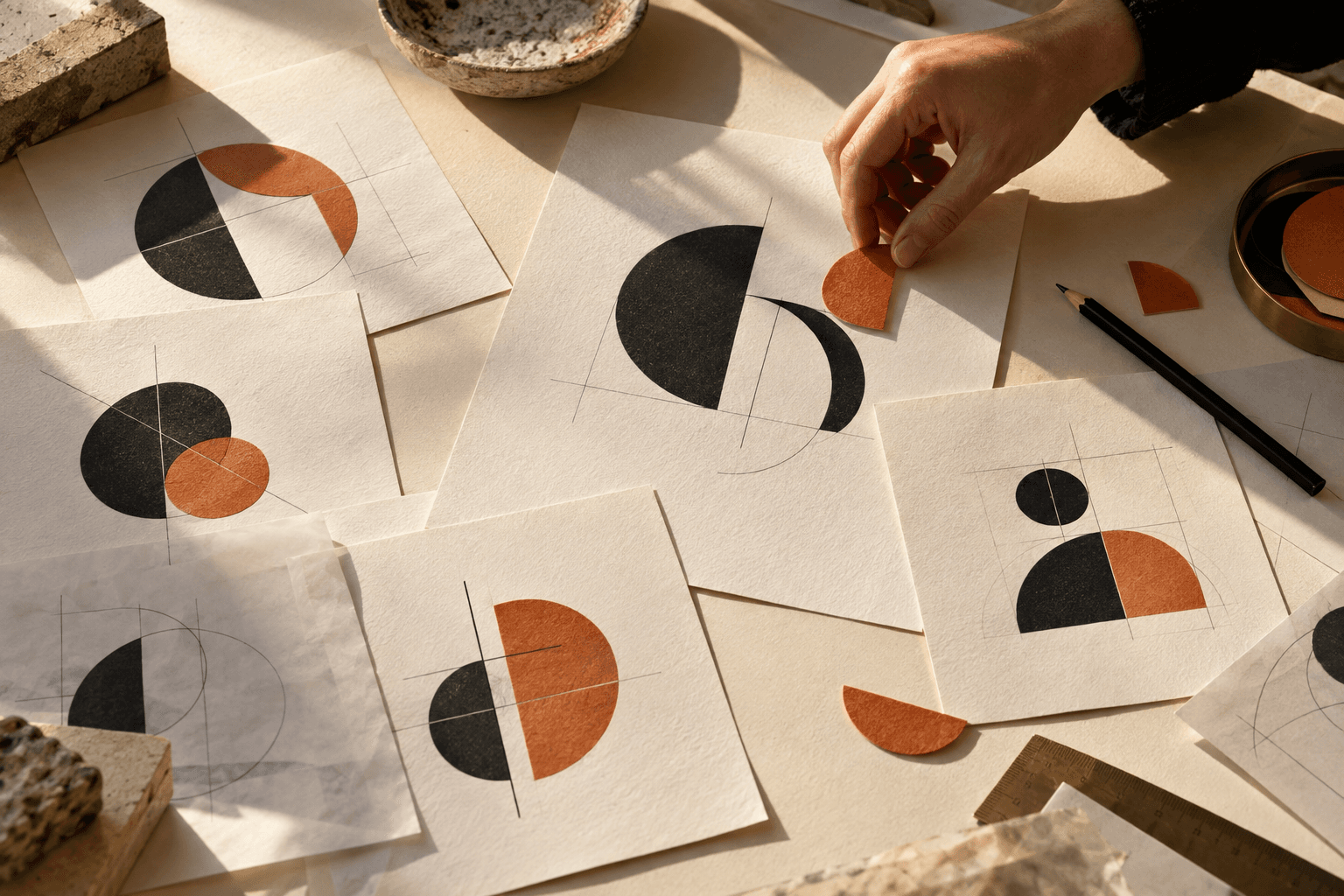 Identity stage illustration: Logo